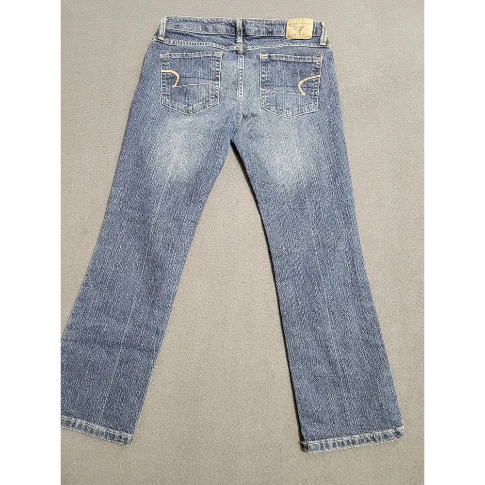 American Eagle Blue Issue‎ Limited Edition Jeans Womens 4 Reg Straight Leg Y2K